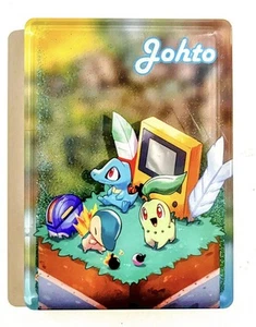 Pokemon Collezione Elfo Origine Johto Carta Globo di Neve Cinese 2025 NUOVISSIMA - Foto 1 di 2