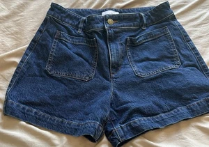 Women’s Loft Vintage Style Front Pockets Jean Shorts Size 26/2 - Picture 1 of 6
