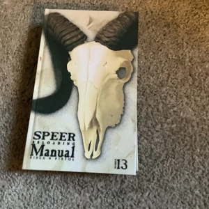 Speer Reloading Manual Number #13 Rifle & Pistol Hardcover Reference Guide - Bild 1 von 14