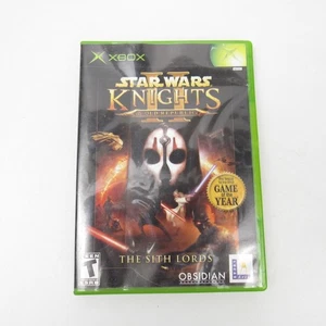 Star Wars: Knights of the Old Republic II The Sith Lords Xbox Video Game - CIB - Picture 1 of 6