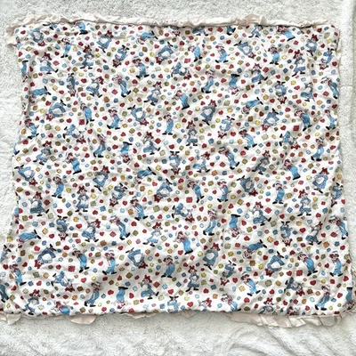 Vintage Raggedy Ann & Andy Fabric Blanket Quilted 1978 Bobbs-Merrill Co 35x38 - Image 1 of 4