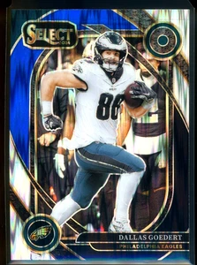 2024 Panini Select Dallas Goedert Black & Blue Prizm Shock Eagles #241 - Bild 1 von 2