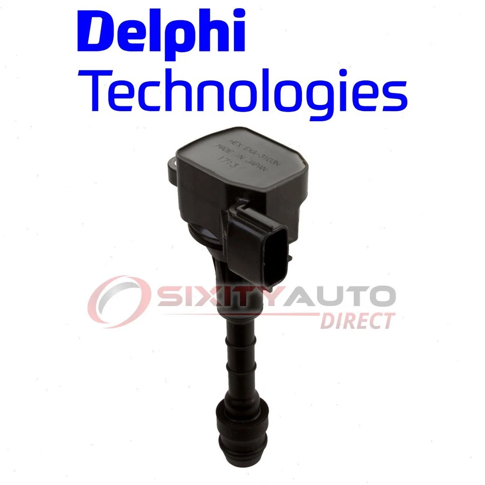 Delphi Ignition Coil for 2006-2008 Infiniti M35 3.5L V6 Wire Boot Spark Plug uo — 第 1/4 张图片
