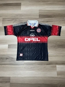 FC Bayern Munich #17 Jersey 1997/99 Retro Vintage Soccer Football Men SZ Large - Foto 1 di 10