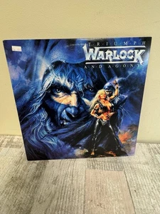 Warlock – Triumph and Agony - PROMO COVER - Near Mint Condition Rare Vintage - Picture 1 of 6