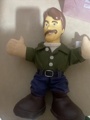 Figura de acción de muñeca de peluche parlante digna de Jeff Fox de colección dice 12 frases #00971 Foto 1 de 4