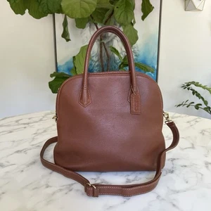 COACH Vintage Sonoma Satchel Natural Grain 4921 Leather Crossbody Bag Saddle Tan - Picture 1 of 24