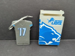 Detroit Lions Silber Trikot Exklusiv Spieltag Feiertag Ornament KOSTENLOSER VERSAND - Bild 1 von 2