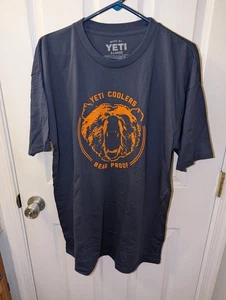 T-shirt uomo Yeti Coolers manica corta nuova mai indossata taglia XL - Foto 1 di 5