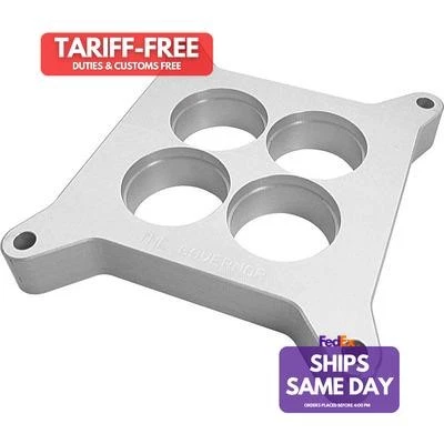 Allstar ALL26180, One Natural Aluminum Adjustable Base Plate 1/2In Performance - Image 1 of 4