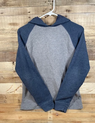 Tek Gear Blue Gray Boys XL (18/20) Hoodie Sweatshirt Long Sleeve Soft Fleece Top - Image 1 of 4