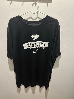 Men’s 3XL Nike Dri Fit Black Kentucky Athletics Shirt Sleeve T Shirt - Image 1 of 3