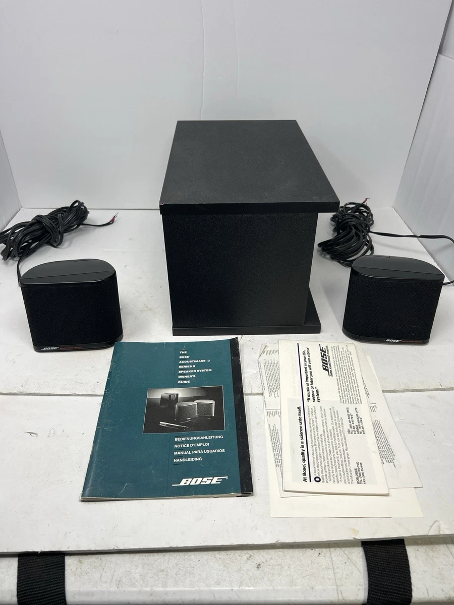 Bose Acoustimass 3 Home Speakers and Subwoofers for sale - eBay