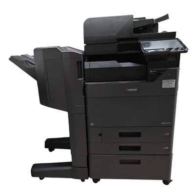 Kyocera TASKalfa 2554ci Color Laser Printer Copier Scanner W/DF-7120 Stapler - Image 1 of 4
