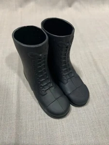 Palitoy 12" Action Man 40th Anniversary Talking Commander Black Boots - Picture 1 of 2