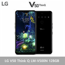 LG V50 Think Q LM-V500N 128GB Unlocked Phone Astro Black Include Dual Screen