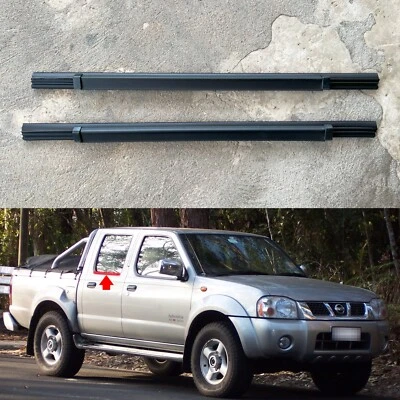 97-04 para Nissan Frontier D22 Navara doble cabina cinturón puerta trasera sello resistente a la intemperie Foto 1 de 4