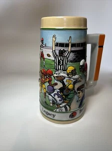 1990 Budweiser Gridiron Legacy Ceramic Stein Limited Edition! - Picture 1 of 7