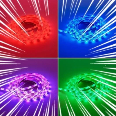 Striscia Led Rgb 12v 1000 Lumen Metro Rotolo 5 Metri - Immagine 1 di 2