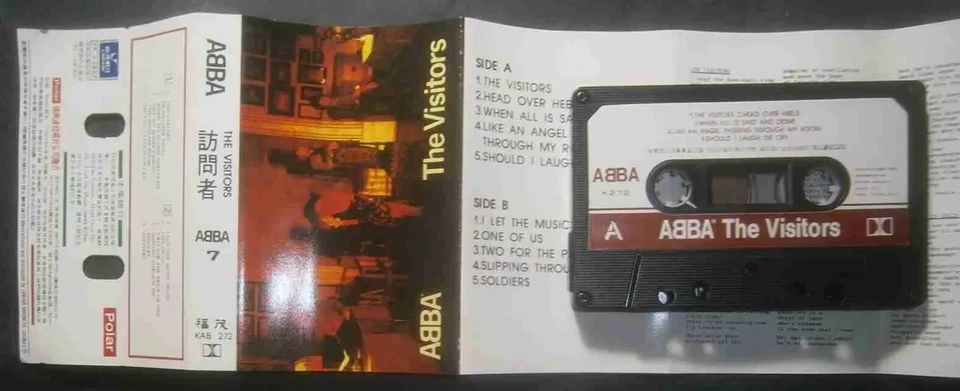 ABBA - The Visitors Taiwan cassette #3 (10 tracks) - Image 1 of 1