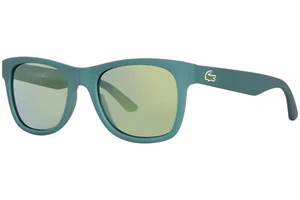 Lacoste Men's L778S 315 Folding Sunglasses Men's Matte Green/Green Mirror 52mm - Picture 1 of 6