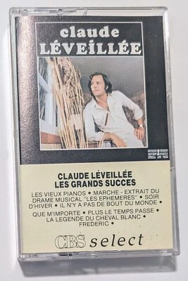 Claude Léveillée – Les Grands Succès (1989) - Canada - Cassette VG+ (Tested) - Image 1 of 4