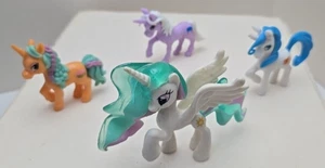 MLP Princess Celestia Mini Figure 2016 Canterlot Castle 2.5 inches Plus 3 Others - Picture 1 of 9