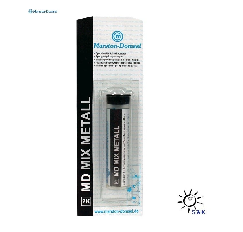 MARSTON-DOMSEL EpoxidHarz Reparatur-Kitt Knetmasse -50 °C - +180 °C - Bild 1 von 1