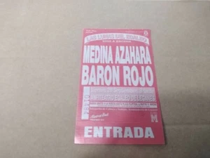 MEDINA AZAHARA BARON ROJO VIERNES 20 SEPTIEMBRE 2002- ENTRADA TICKET - Picture 1 of 1