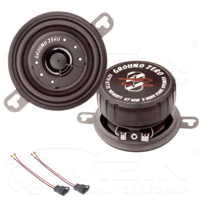 GROUND ZERO LAUTSPRECHER für VW JETTA II / 2 1984-1992 Armaturenbrett 90W #AJKW - Bild 1 von 2