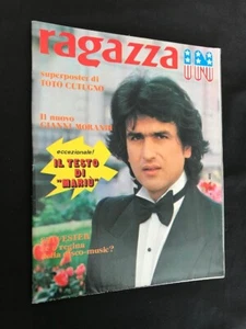 MÄDCHEN IN Nr. 12 von 1980 mit superposter von toto cotugno - Bild 1 von 2