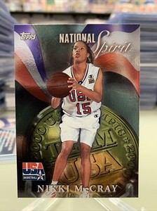 2000 Topps Team USA National Spirit Nikki McCray #NS13