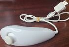 Nintendo Wii Nunchuk Controller White OEM Official RVL-004 Authentic Tested