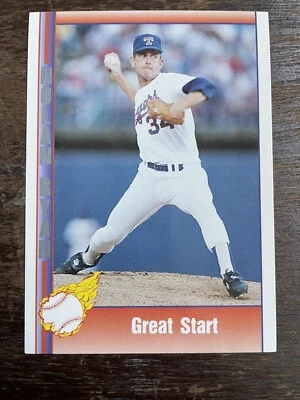 Nolan Ryan Great Start Texas Rangers #167 Pacific Trading Cards 1991 Excellent - Image 1 of 4