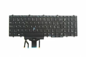 DELL WCKVN Latitude E5550 E5570 5580 5590 French Backlit Keyboard - Picture 1 of 1