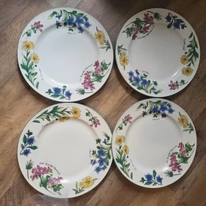 Hermosas platos de cena flores Majesticware de Oneida GERANIUM - Imagen 1 de 7