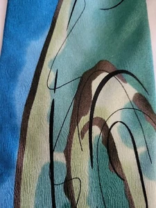 J Garcia Tie Men's 100% Silk Necktie- White and Gold Label. 2005. - Picture 1 of 6