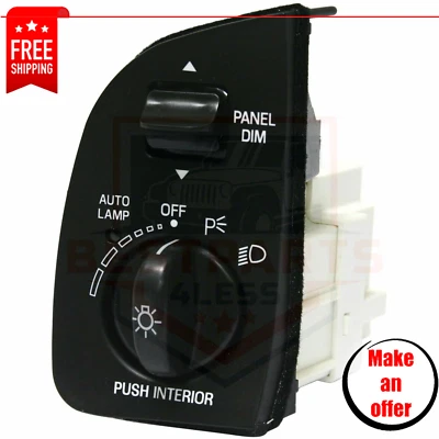 NUEVO Interruptor de faros para 95-97 Mercury Grand Marquis / Ford Crown Victoria Foto 1 de 4