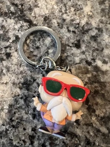 Funko Pocket Pop! Schlüsselanhänger: Dragon Ball Z Master Roshi Peace Zeichen Vinyl Figur - Bild 1 von 2