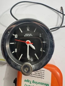 Vintage Veglia Borletti 12V Dash Clock Alfa Romeo Lancia Ferrari  Accessory - Picture 1 of 13