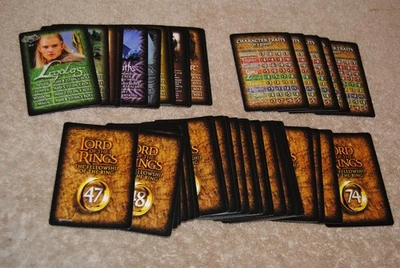 Ring & Character Cards Lord of the Rings The Fellowship of the Ring Board Game - Image 1 of 2