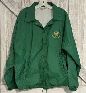 Giacca vintage anni 80 Texas Baylor University Letterman Association X-Large USA - Foto 1 di 7