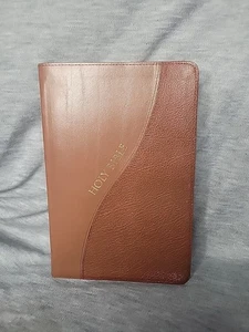 Holy Bible NCV New Century Version Giant Print Edition Nelson 6365SAM 2006 Brown - Picture 1 of 13