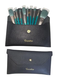 Make-up Pinsel Set mit Etui evtl. für verschiedene Make-up Anwendungen - Bild 1 von 1