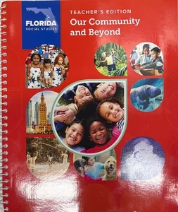 Grade 1 Florida Social Studies Our Community and Beyond Teacher Edition 2024 - Imagen 1 de 1