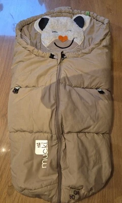 Mucke Winter Fußsack für Babyschale, 0-6 Monate - Bild 1 von 4