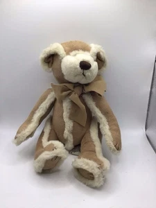 Oso de peluche Bath & Body Works pan de jengibre con lazo peluche animal de peluche 11 pulgadas - Imagen 1 de 5