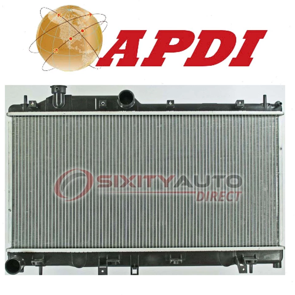 APDI Radiator for 2008-2014 Subaru Impreza 2.5L H4 - Cooler Cooling ns - Imagem 1 de 4