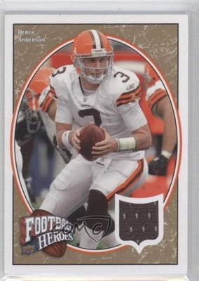 2008 Upper Deck Football Heroes Gold Jerseys /35 Derek Anderson #32 - Image 1 of 2