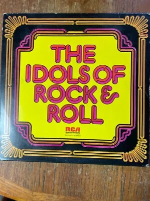 The Idols Of Rock & Roll ~ TRIPLE LP ~ 1977 RCA Special Products DVL3-0271 VG - Image 1 of 4